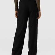 Argent Wide Leg Pant - Black