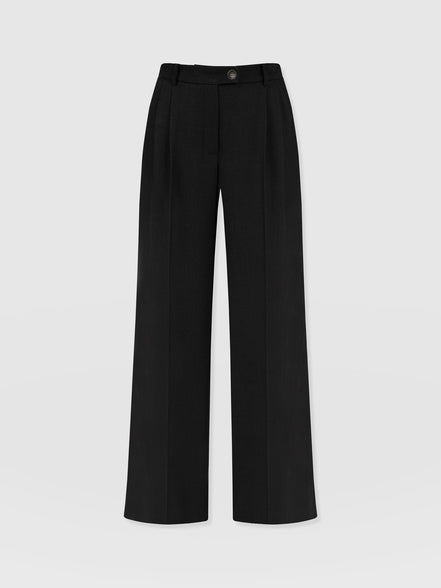 Argent Wide Leg Pant - Black