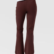 Fearne Flare Legging - Maroon
