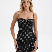 ARIA | Dotty Mini Dress