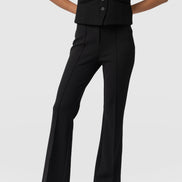 Freya Flared Pant - Black