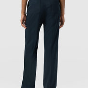 Harlow Straight Leg Pant - Navy