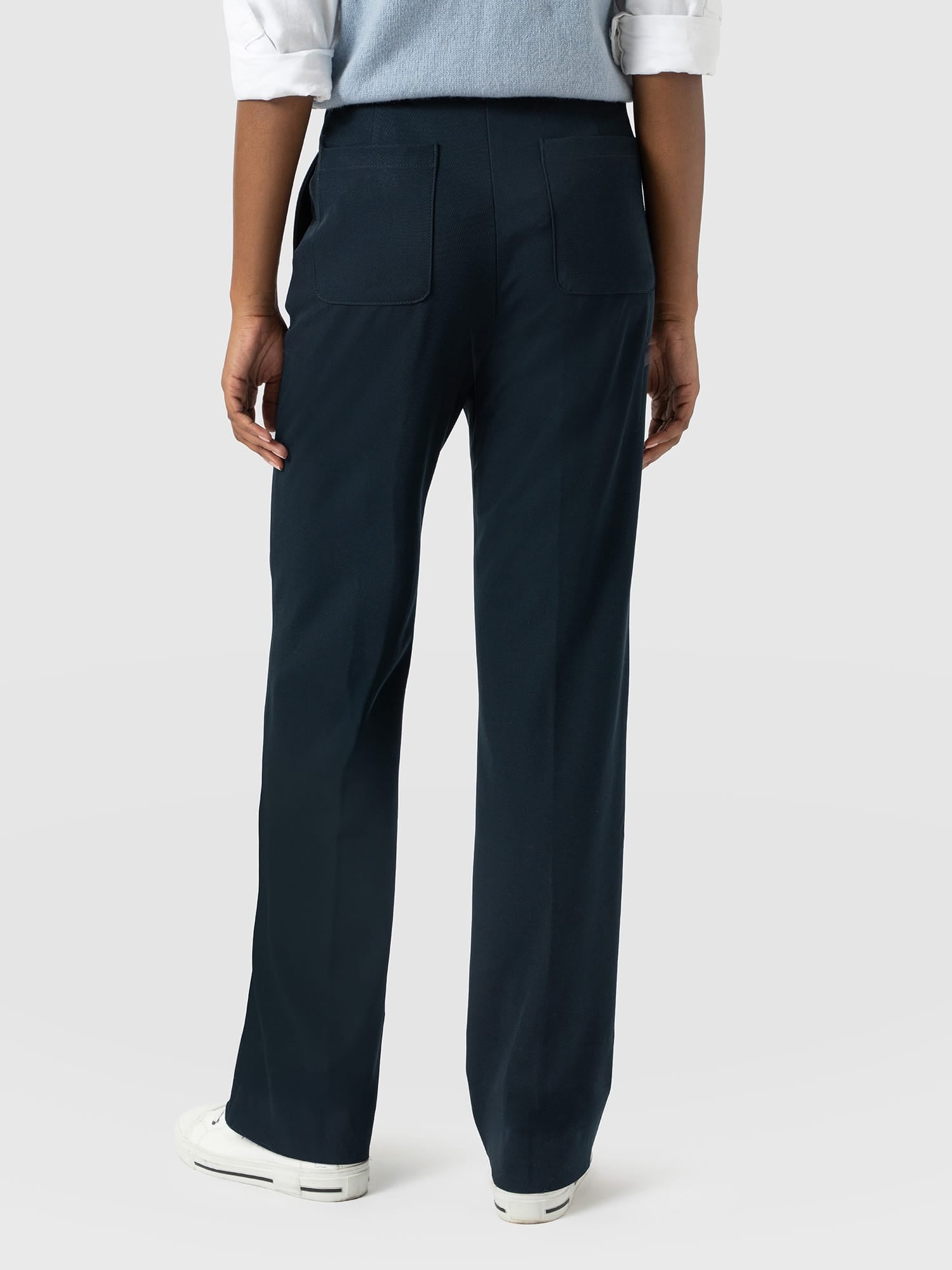 Harlow Straight Leg Pant - Navy