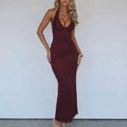 Lace Me Maxi Dress