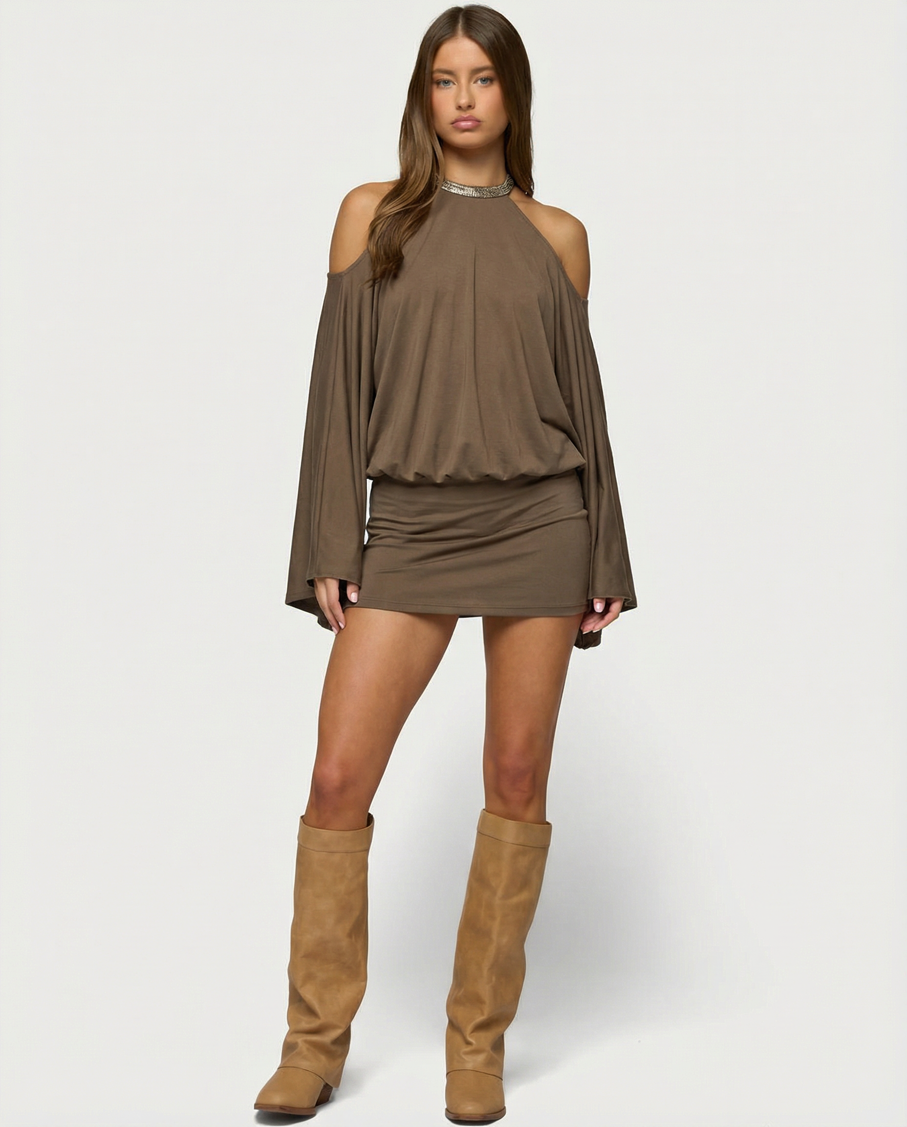Gouden Mirage Jurk