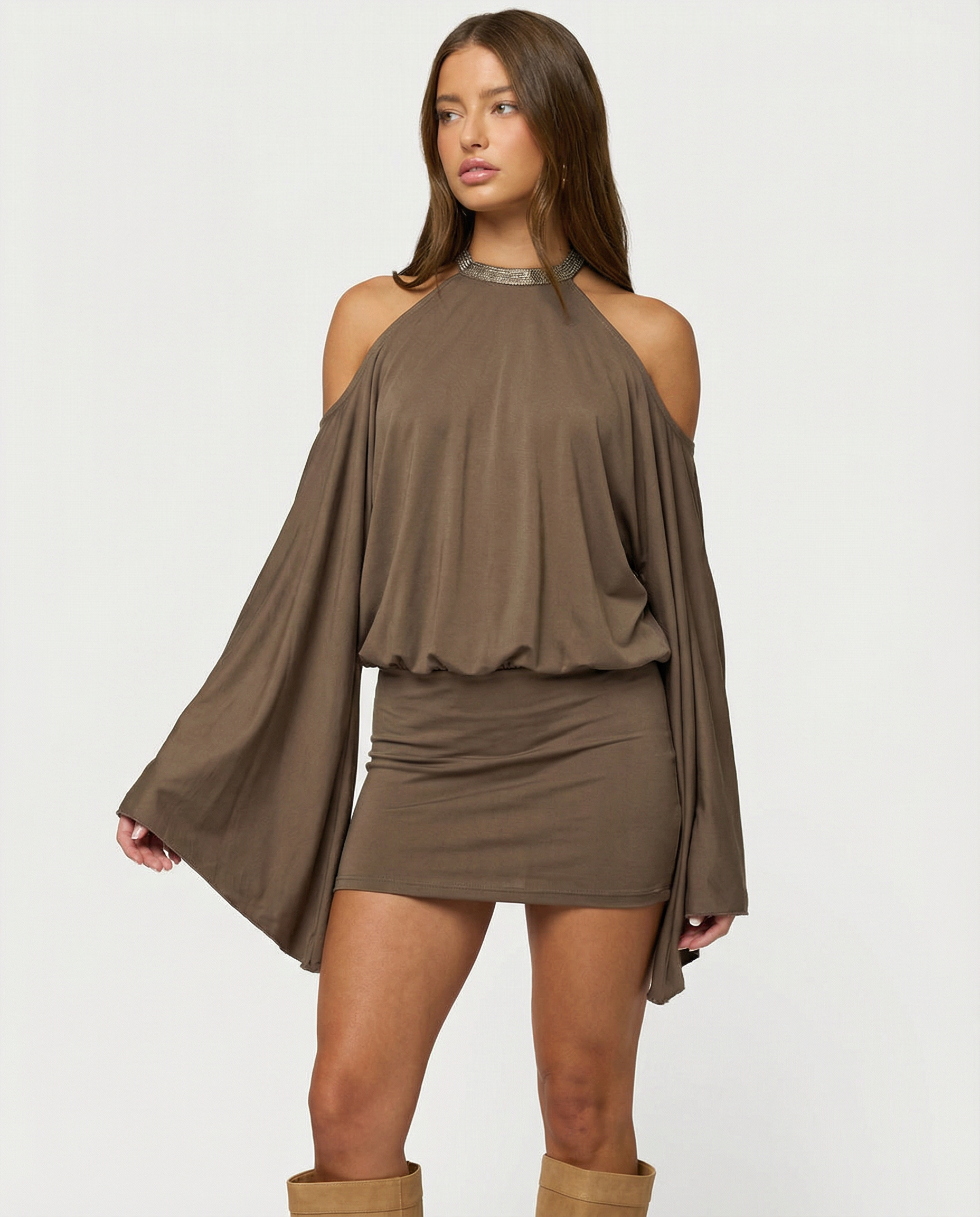 Gouden Mirage Jurk