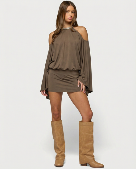 Gouden Mirage Jurk