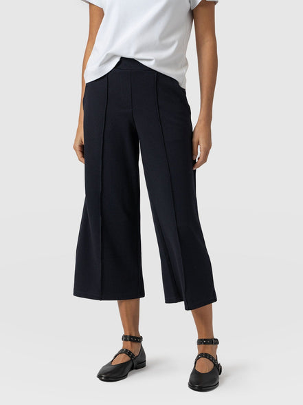 Keller Crop Pant - Navy