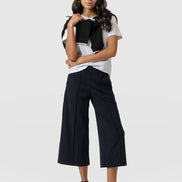 Keller Crop Pant - Navy