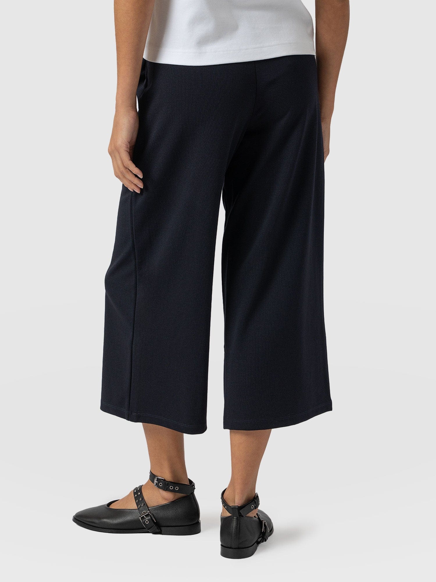 Keller Crop Pant - Navy