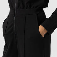 Keller Long Sleeve Jumpsuit - Black