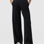 Keller Wide Leg Pant - Black
