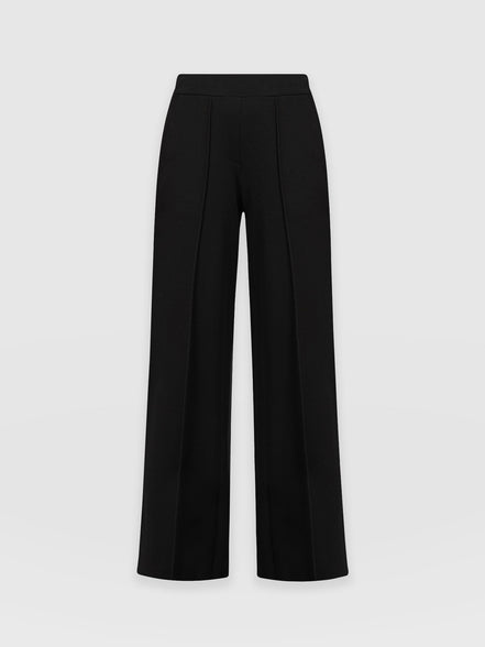 Keller Wide Leg Pant - Black