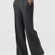 Keller Wide Leg Pant - Charcoal