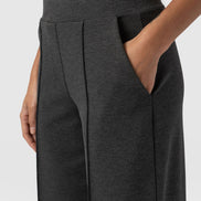 Keller Wide Leg Pant - Charcoal