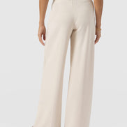 Keller Wide Leg Pant - Cream