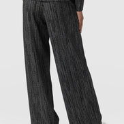 Keller Wide Leg Pant - Grey/Black