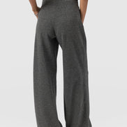 Keller Wide Leg Pant - Grey Twill