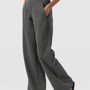 Keller Wide Leg Pant - Grey Twill