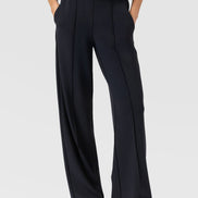Keller Wide Leg Pant - Navy