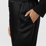 Langley Wide Leg Pant - Black