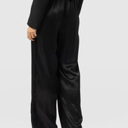 Langley Wide Leg Pant - Black