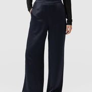 Langley Wide Leg Pant - Navy
