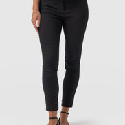 Maeva Skinny Pant - Black
