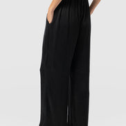 Rowan Wide Leg Pant - Black