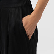 Rowan Wide Leg Pant - Black