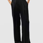 Rowan Wide Leg Pant - Black