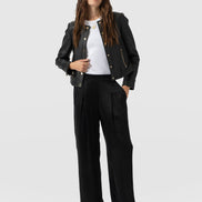Rowan Wide Leg Pant - Black