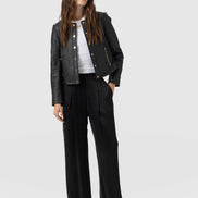 Rowan Wide Leg Pant - Black