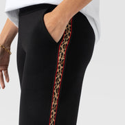 Runway Pant - Black Leopard