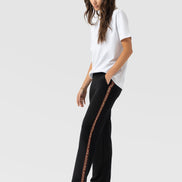 Runway Pant - Black Leopard