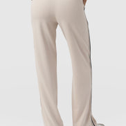 Runway Pant - Light Beige Stripe