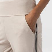 Runway Pant - Light Beige Stripe