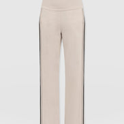 Runway Pant - Light Beige Stripe