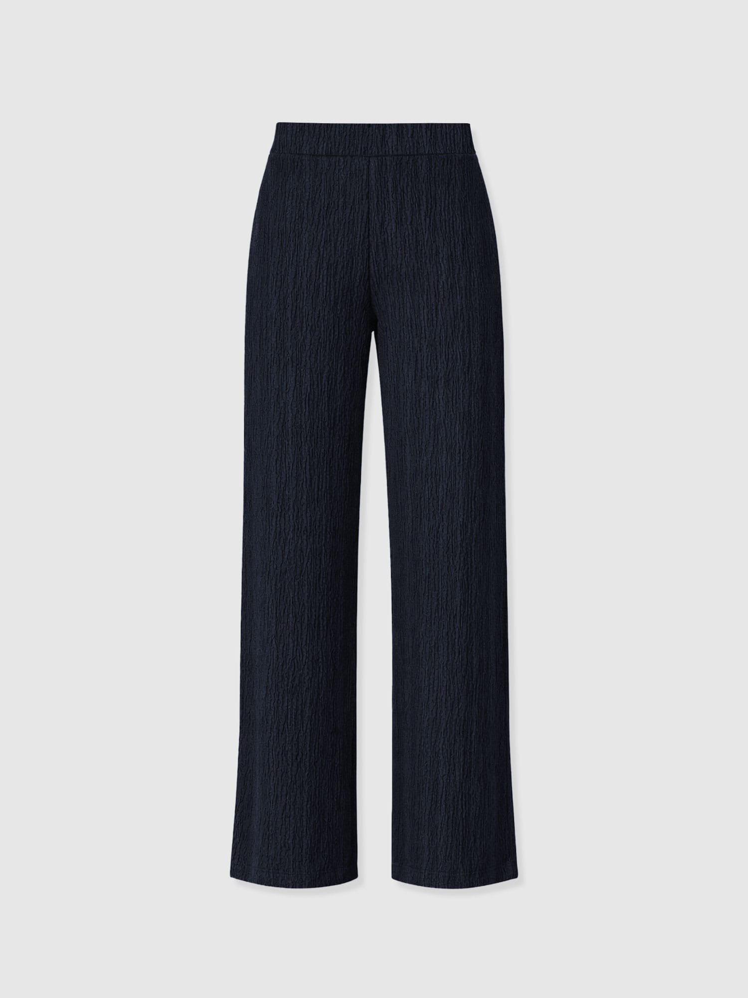 Hoxton Straight Leg Pant - Navy Textured