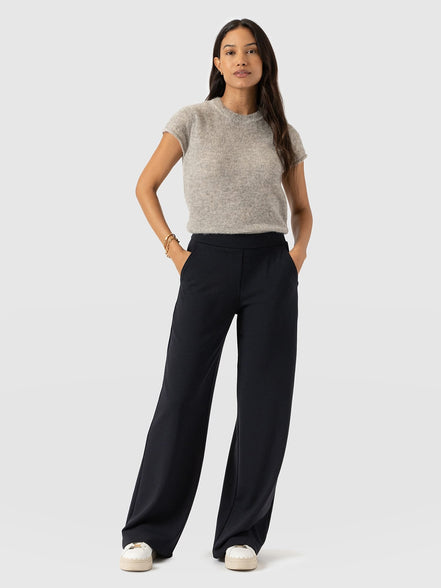 Hoxton Straight Leg Pant - Navy
