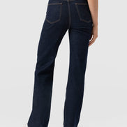 Wide Leg Jean - Indigo Blue