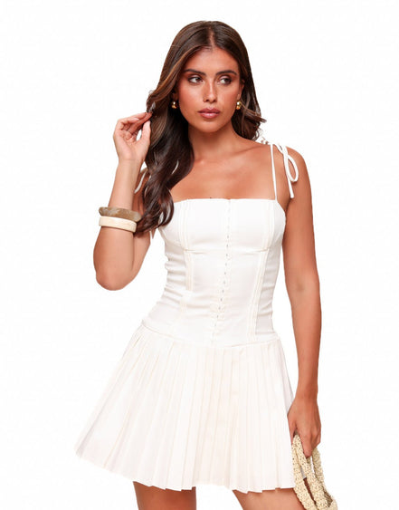 ARIA | Soft Muse Pleated Mini