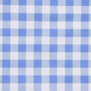 Blue Plaid Underwire One Piece